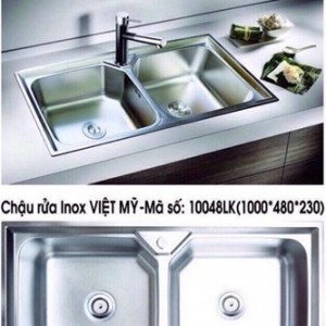 Chậu rửa chén Việt Mỹ 10048LK