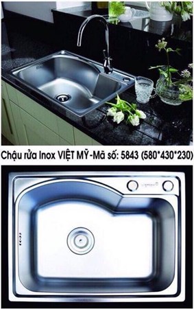 Chậu rửa chén Việt Mỹ 5843