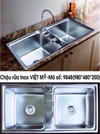 Chậu rửa chén Việt Mỹ 9848