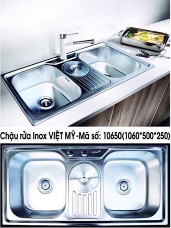 Chậu rửa chén Việt Mỹ 10650